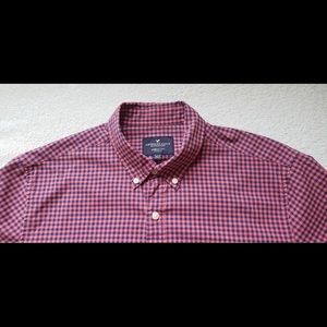 American Eagle Men’s Seriously Soft Classic Fit Casual Shirt